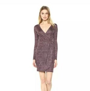 French Connection Linear Jacquard Dress